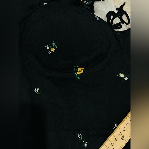 Wild Fable Women's Black and Yellow Jumpsuit size med - Picture 10 of 12